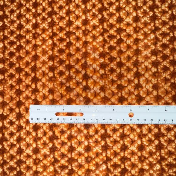 Moda Fabric | 1 YD | Kawa Kiso Rust Orange by Debbie Maddy | Diamond Watercolor - Picture 4 of 7